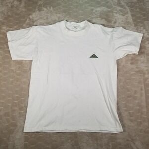 VTG One Planet Gorilla Monkey Endangered Shirt Sz Lg Nature Animals 90s STAINS